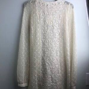 A’reve | Ivory Cardigan